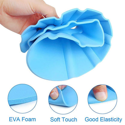 Adjustable Safe Soft Bathing Baby Shower Hair Wash Cap For Children Baby Bath Cap Shower Protection For Eyes And Ear