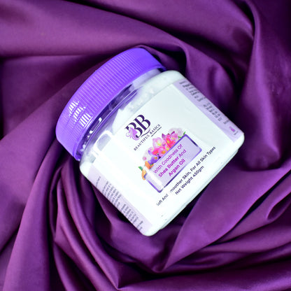 Beautiful Basics Shea Butter  Argan Oil Body Cream  450G