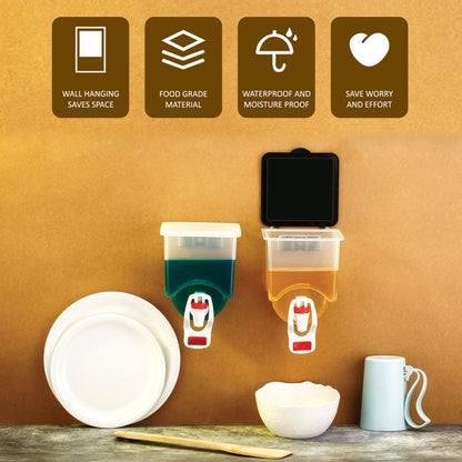 Wall Mounted Oil Dispenser Bottle (1100Ml Approx)