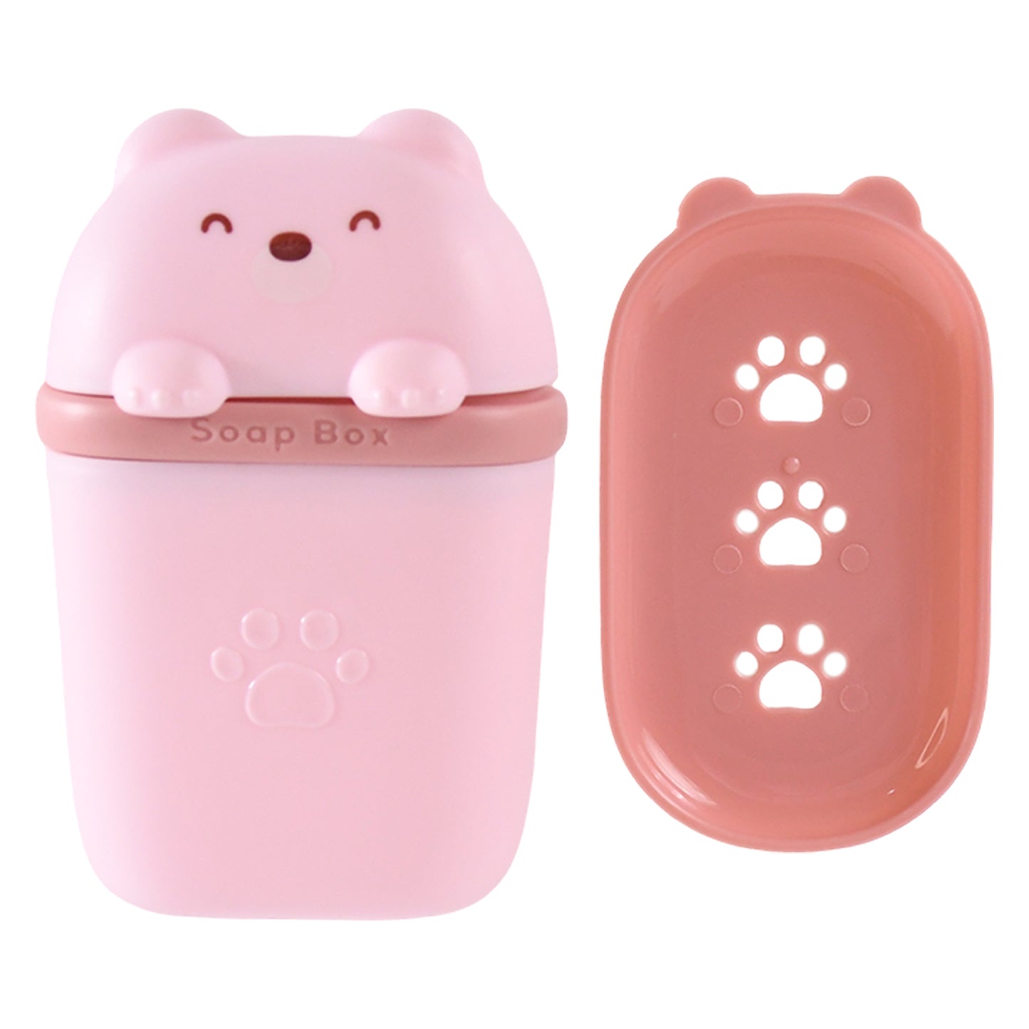 Cutebear Shaped Soap Case (1 Pc)