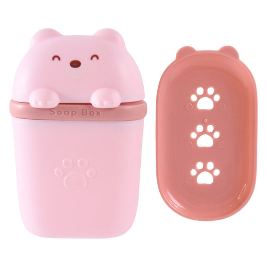 Cutebear Shaped Soap Case (1 Pc)