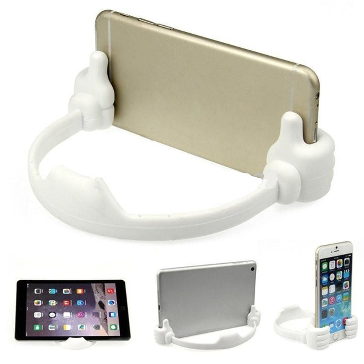 4 Pc Hand Shape Mobile Stand Used In All Kinds Of Places Including Household And Offices As A Mobile Supporting Stand.