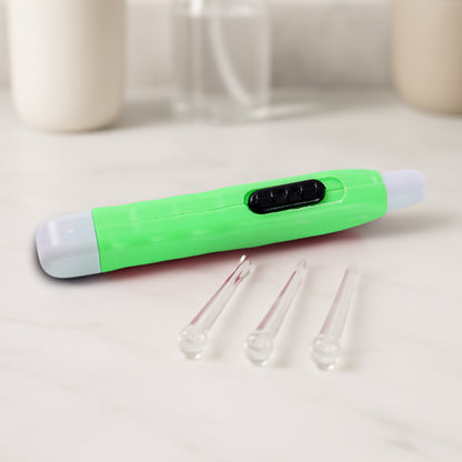 Greenled Flashlight Earpick With Tweezer (1 Pc)