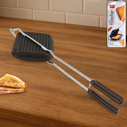 Apexheavy Gauge Aluminium Grill Sandwich Toaster