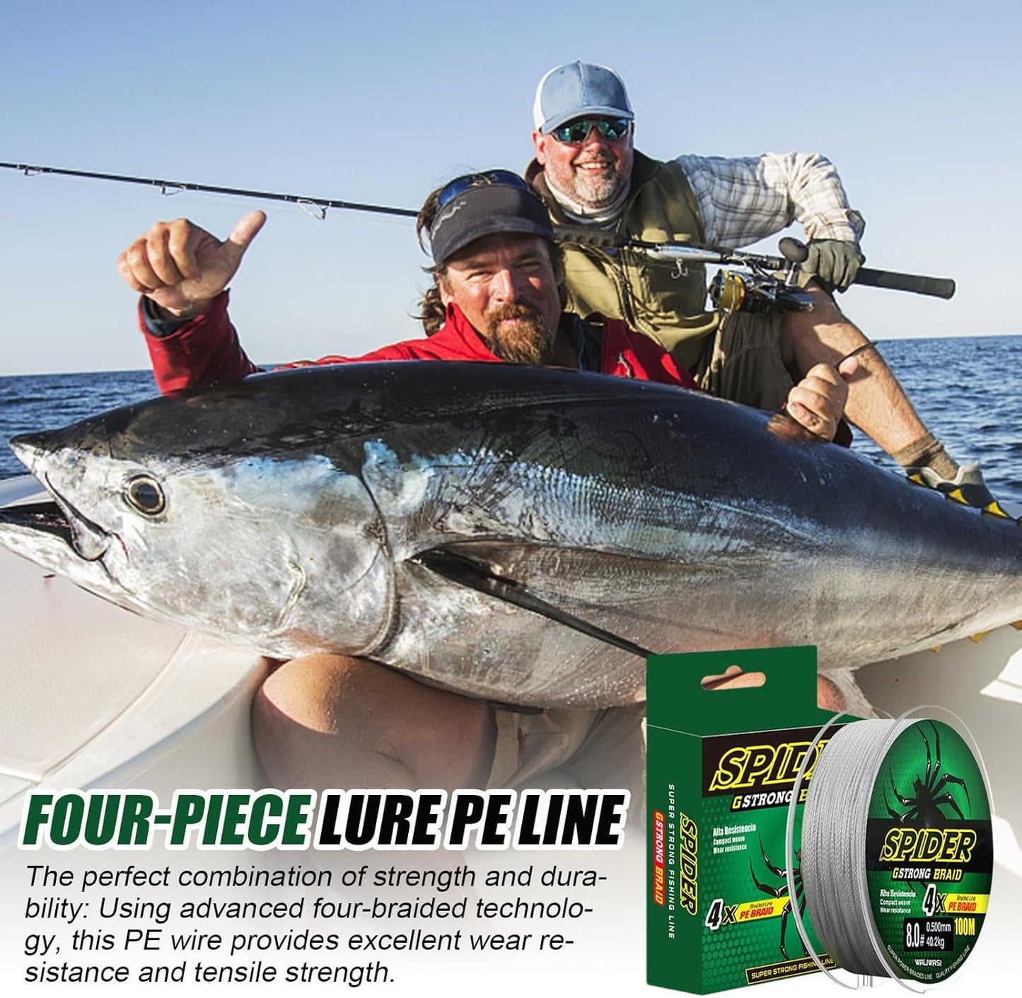 Braided Fishing Line Abrasion Resistant Braided Wires 100 Mtr Braided Wire