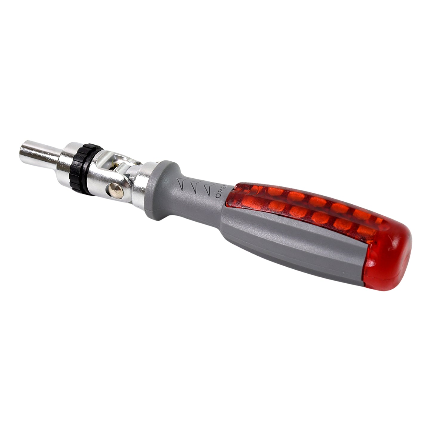 Multibits Ratchet Screwdriver Set Adjustable Angle Two-Way Ratcheting Screwdriver (1 Set)