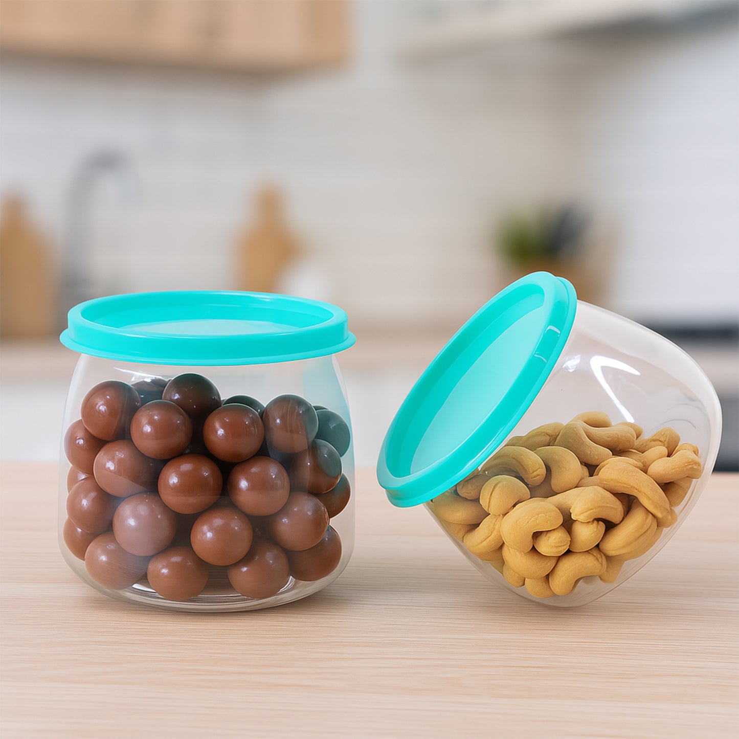 Airtight Storage Containers Set  Approx 900Ml (2 Pc)