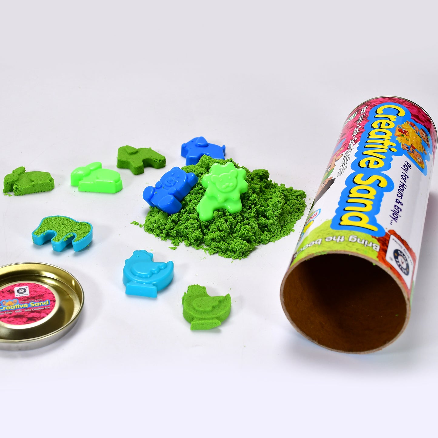 Creative Sand For Kids  Natural Kinetic Sand Kit For Kids Activity Toys  Soft Sand Clay