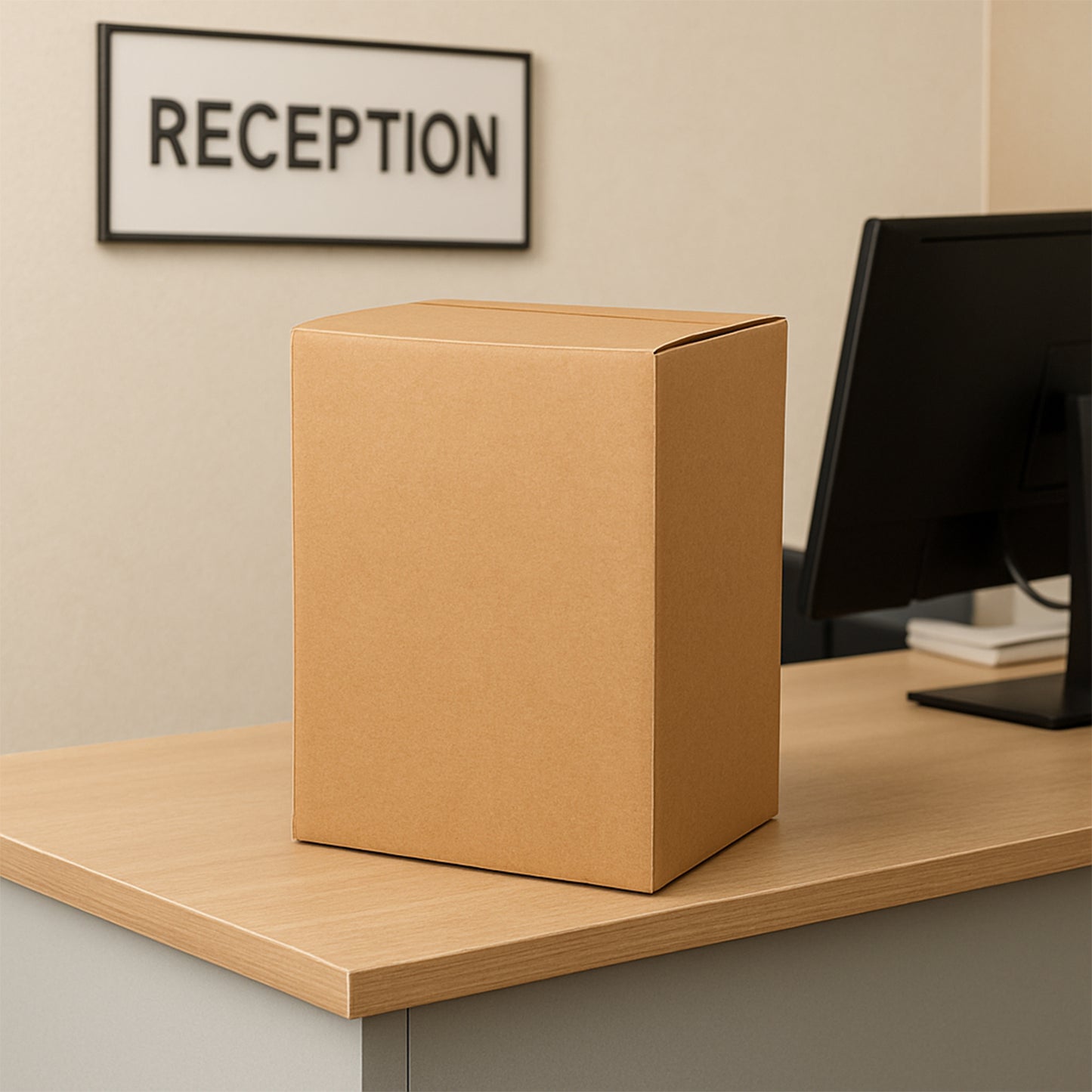 Heavy-Duty Brown Box For Product Packing (26X20X12 Cm  1 Pc)