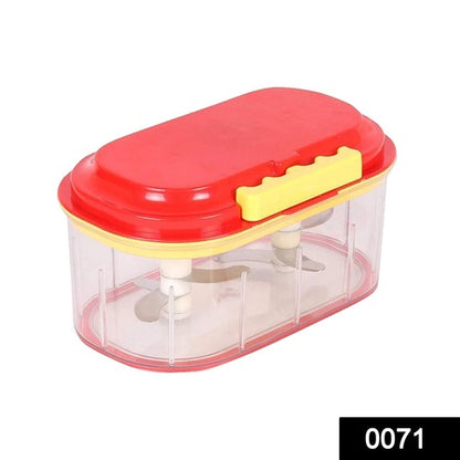 Plastic Vegetable Chopper  (1000 Ml)