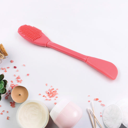 2 In1 Double-Headed Silicone Face Mask Brush (1 Pc)