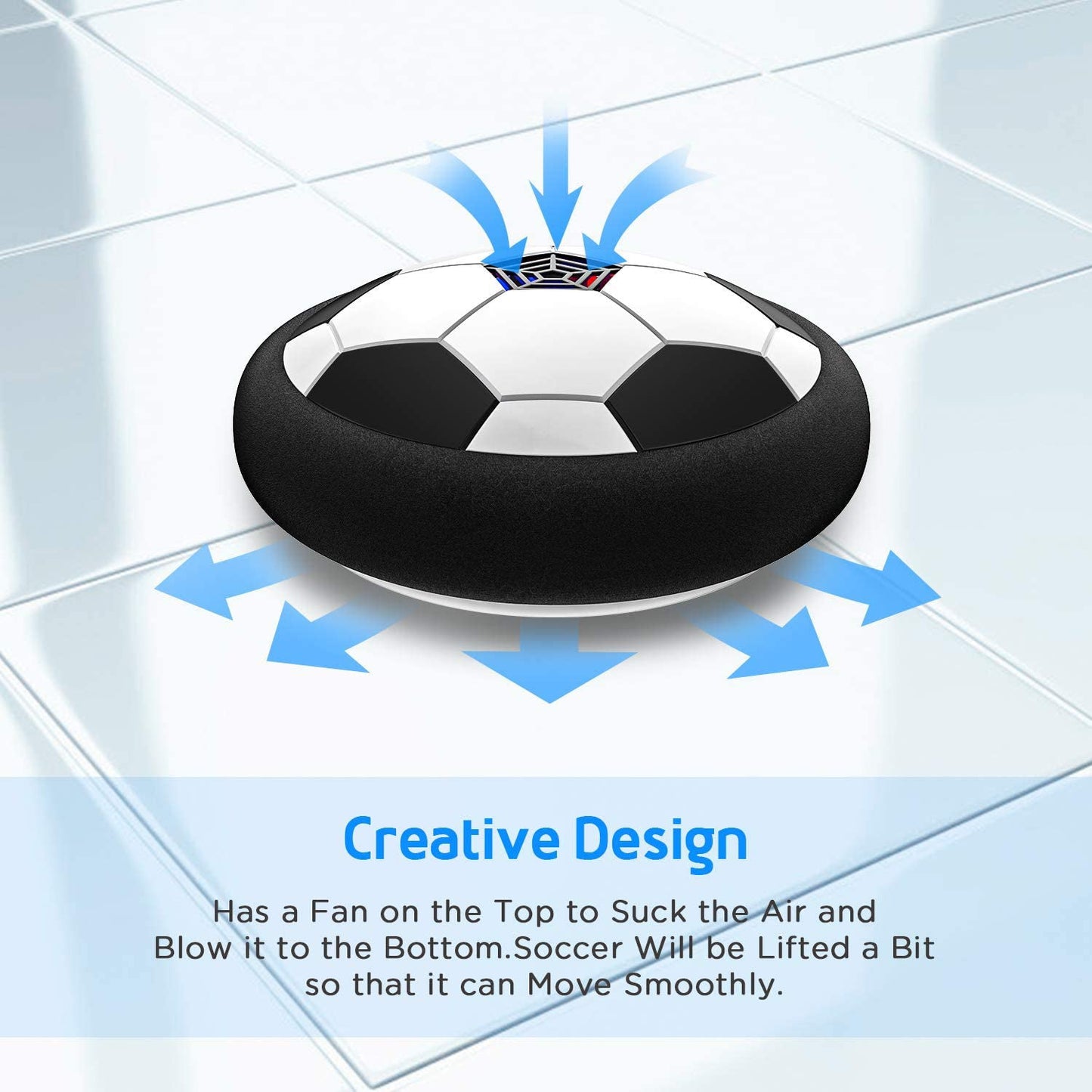 Amazing Hover Led Ball Used In All Households And Playing Purposes For Kids And Childrens Etc.