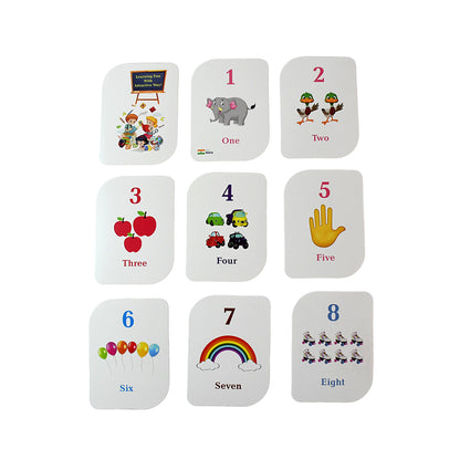Kid Kraft Early Learner 32-Piece Number Flashcard Set