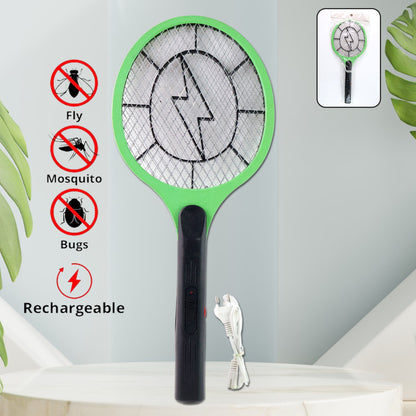 Greenrechargeable Electric Mosquito Killer Racket With Cable