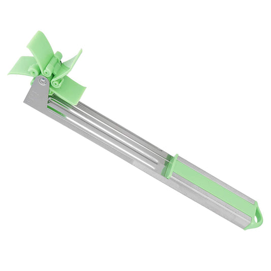 Stainless Steel Washable Watermelon Cutter Windmill Slicer Cutter Peeler For Homesmart Kitchen Tool Easy To Use