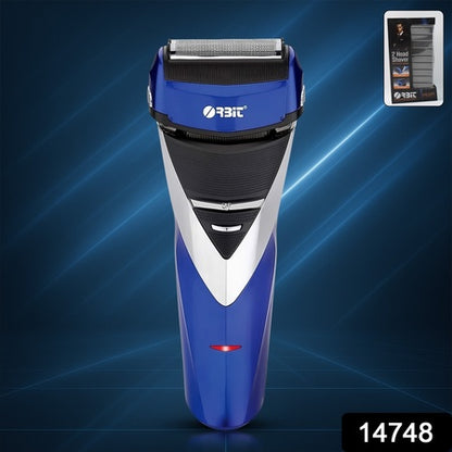 Orbitrechargeable Electric Foil Shaver 2 Head Shaver With Pop Up Trimmer (1 Pc)