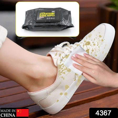 Shoe Cleaning Wet Wipes Fast Scrubbing Shoes Cleaning Tissue Sneakers Non-Woven Detergent Quick Wipes Disposable Travel Portable Removes Dirt Stains