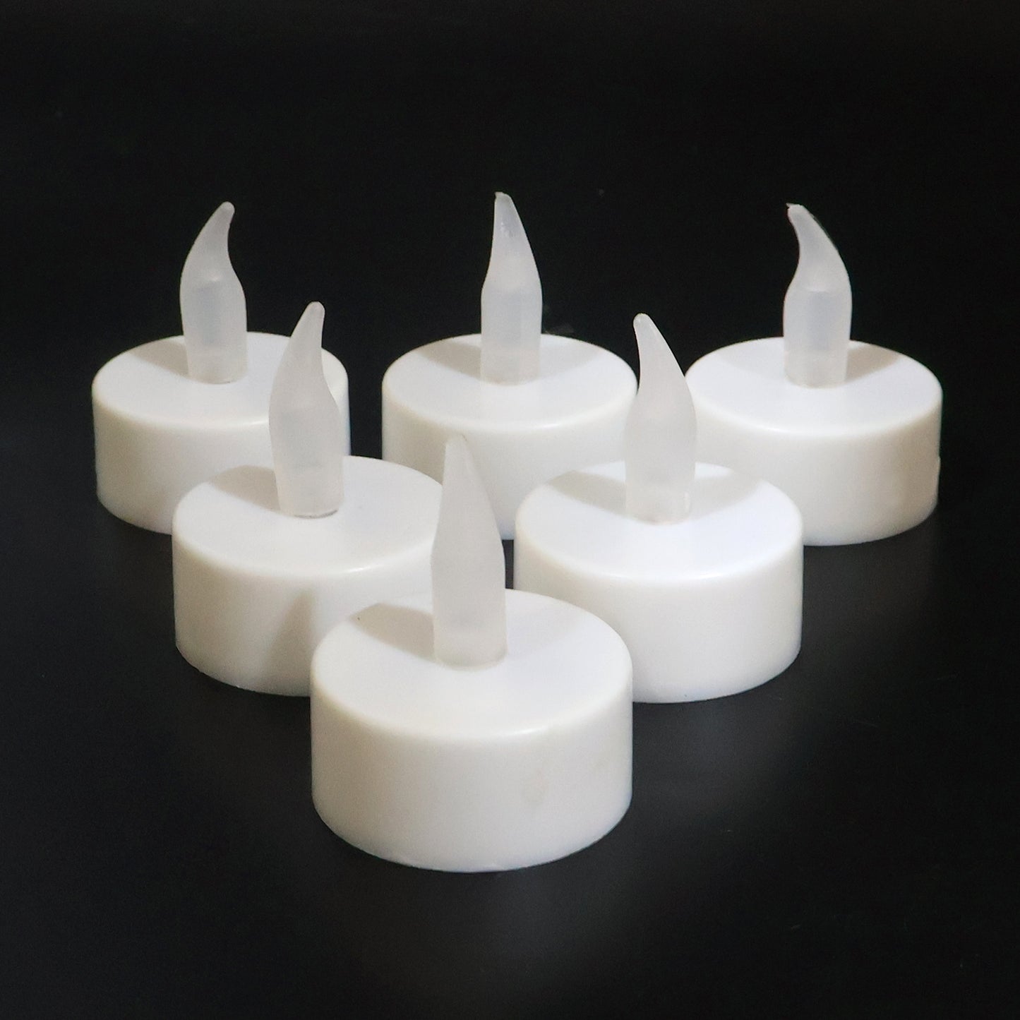 Premium 6 Piece Led Flameless Candle Light Set With Remote Control