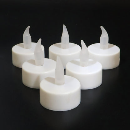 Premium 6 Piece Led Flameless Candle Light Set With Remote Control