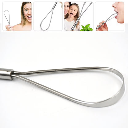 Steeltongue Cleaner Tongue Scraper (1 Pc)