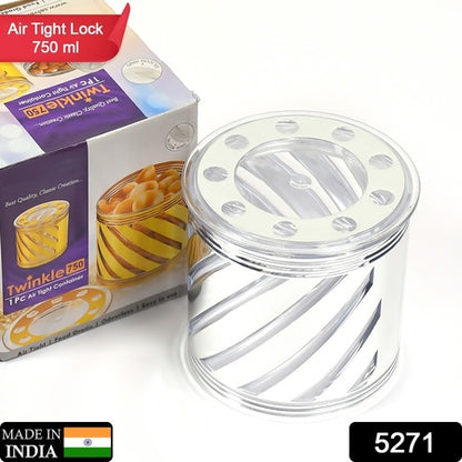 Dry Fruit Container  Storage Box  Airtight Container For Home  Kitchen Use ( 750 Ml )