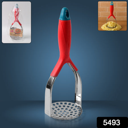 Kitchen Food Masher Fruit Tool Masher Professional Masher Kitchen Tool Kitchen Masher With Comfortable Grip Heavy Duty Potato Masher Perfect For Bean Vegetable Fruits Masher (1 Pc)