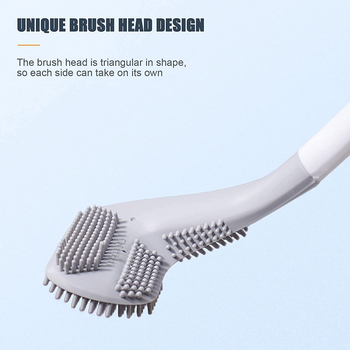Golf Toilet Cleaner Brush   Magic Sticker Holder