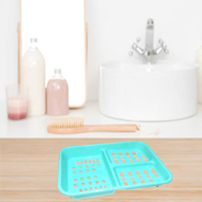 3 In 1 Soap Keeping Plastic Case For Bathroom Use