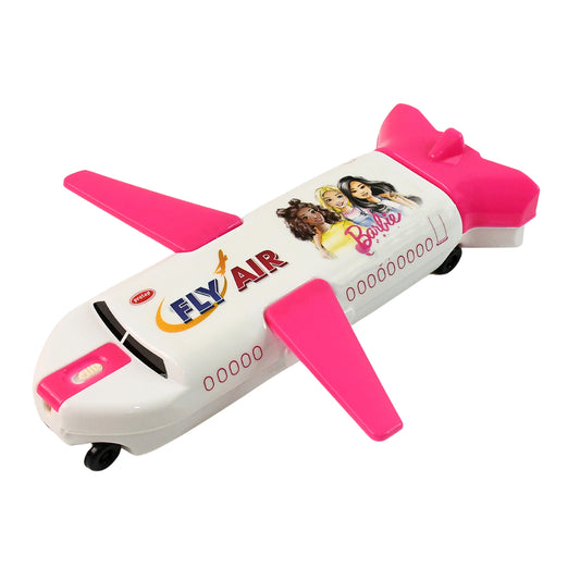 Multi-Functional Airplane-Shaped Compass Box With Led Light And Built-In Sharpener