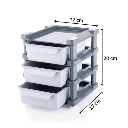 Mini 3 Layer Drawer Used For Storing Makeup Equipments And Kits Used By Womens And Ladies.