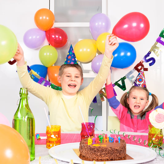 Multicolor Balloons Kinds Of Latex Balloons For Birthdayanniversaryvalentinesweddingengagement Party Decoration Birthday Decoration Items For Kids Multicolor (24 Pcs Set)
