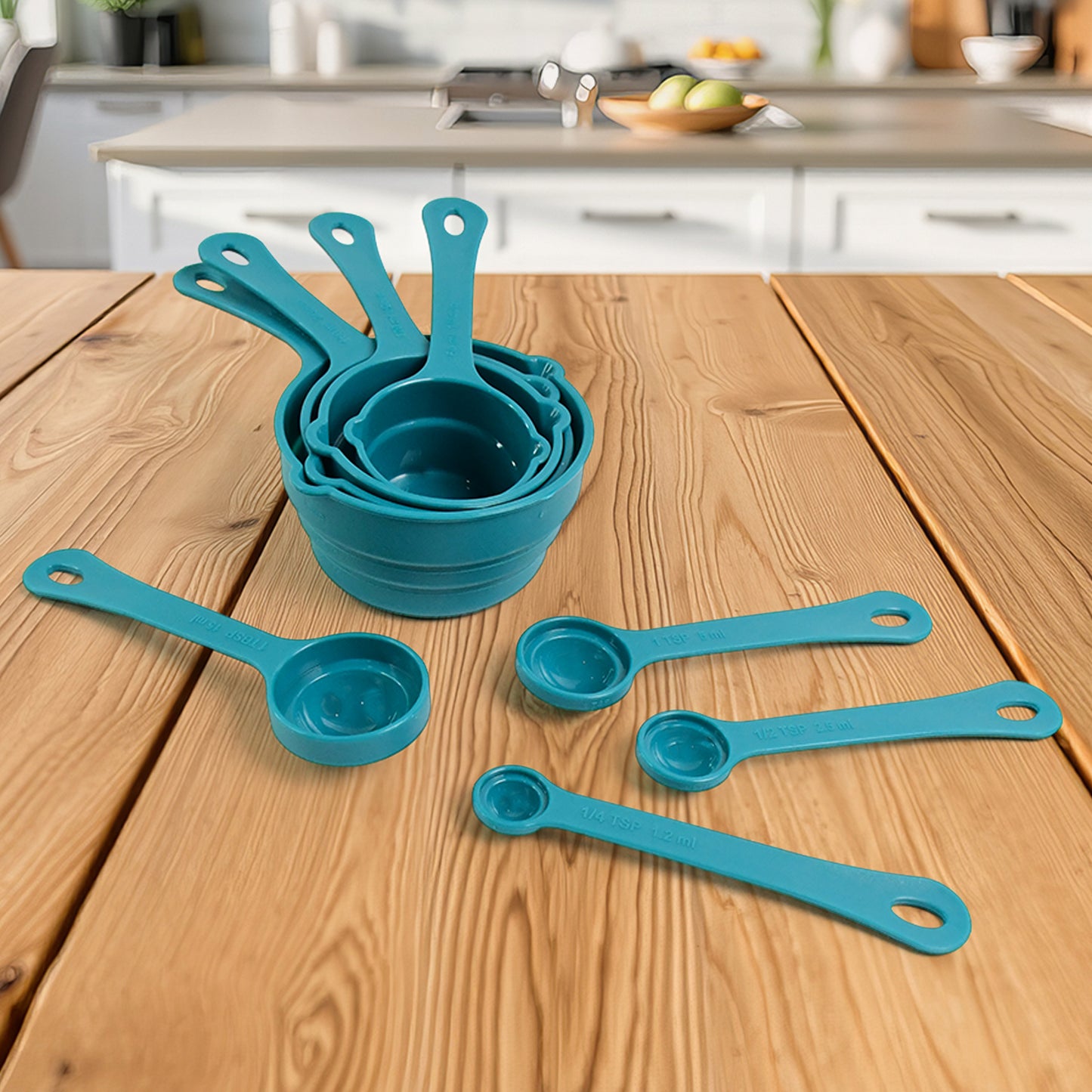 Apex8-Piece Measuring Spoons And Cups Set