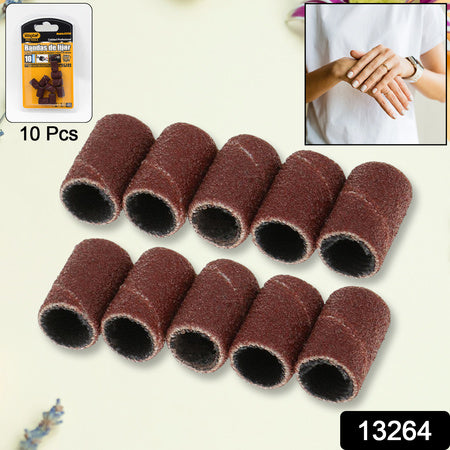 Naildrill Sanding Band Machine Replacement Bits Pedicure Tool (10 Pcs Set)