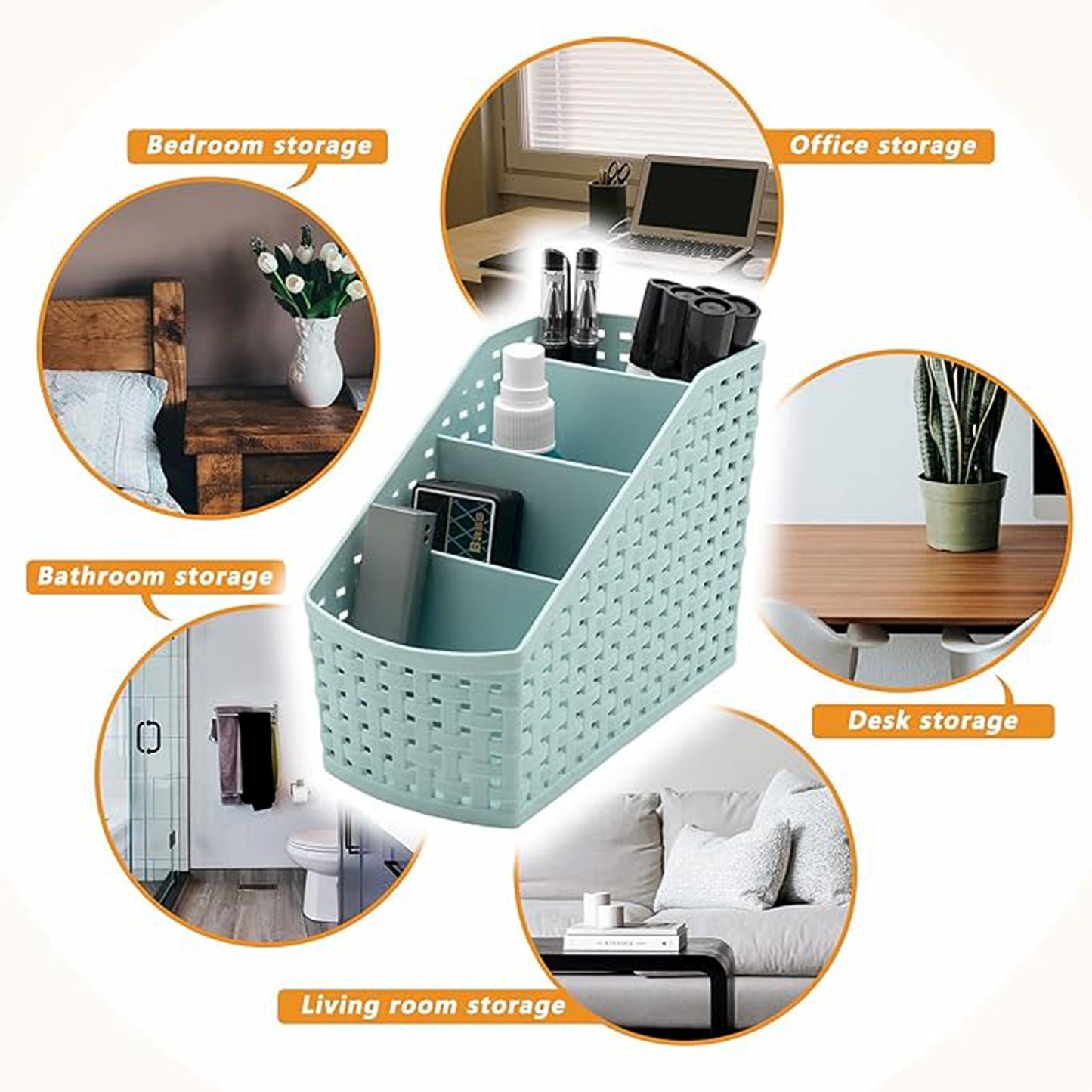 Apexmulti-Purpose Storage Basket Organizer