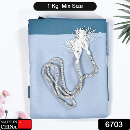 Solid 1 Piece Door Curtain Mix Size(1Kg)