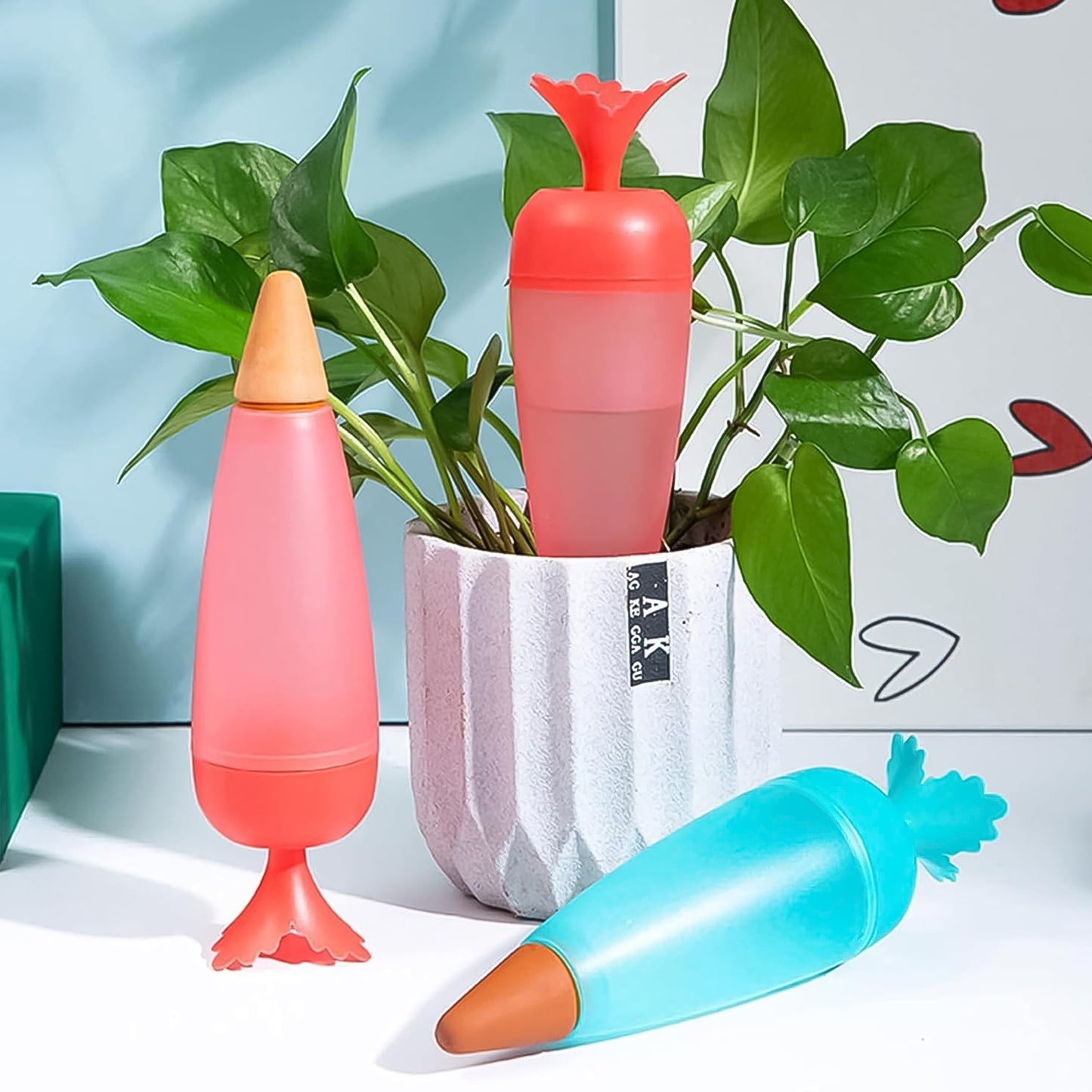 Selfwatering Spike Plant Watering Globes And Automatic Plant Watering System (1 Pc)