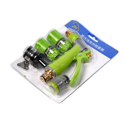 Water Spray Nozzle Hose Sprayer High Pressure Long Range Zinc Alloy Rotatable For Gardening Spray Adjustable High Pressure Car Washer Washing Water Spray Gun