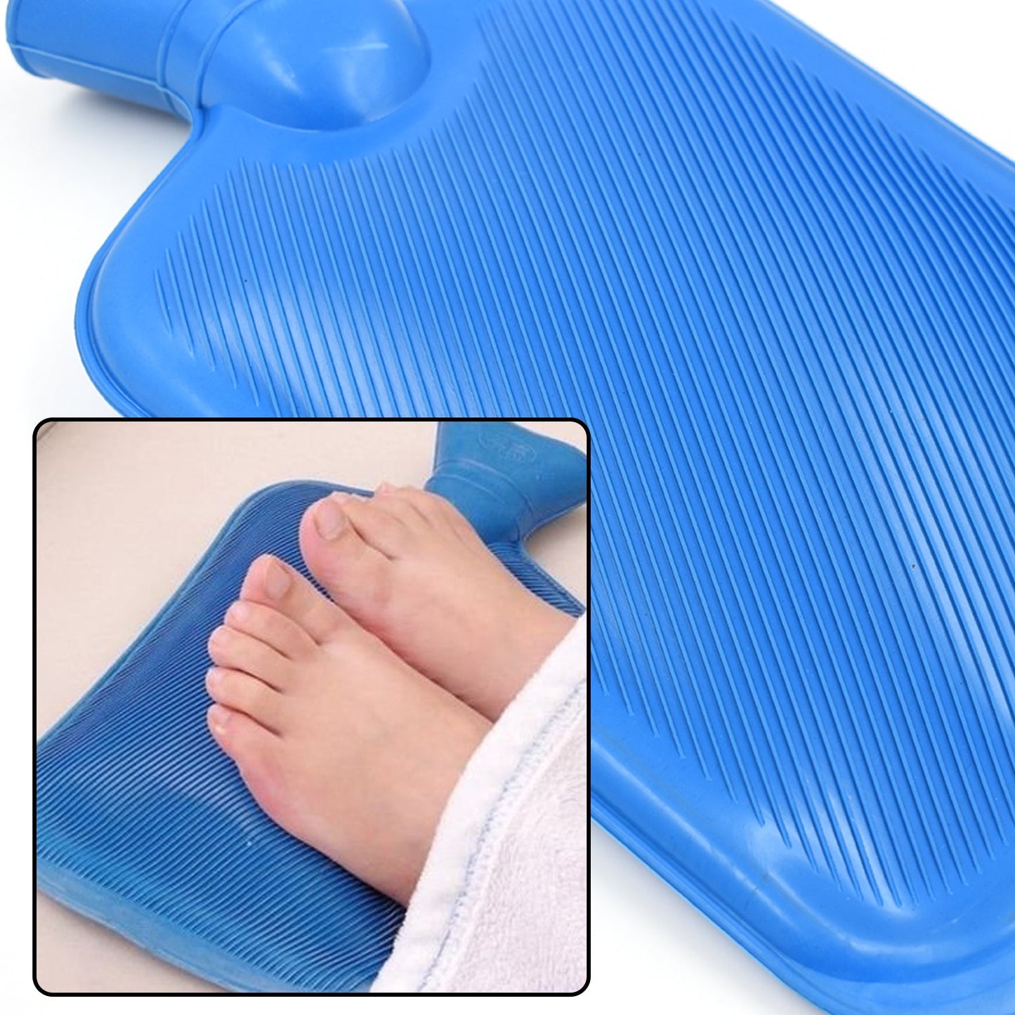 Hot Water Bag 2000 Ml Used In All Kinds Of Household And Medical Purposes As A Pain Relief From Muscle And Neural Problems.