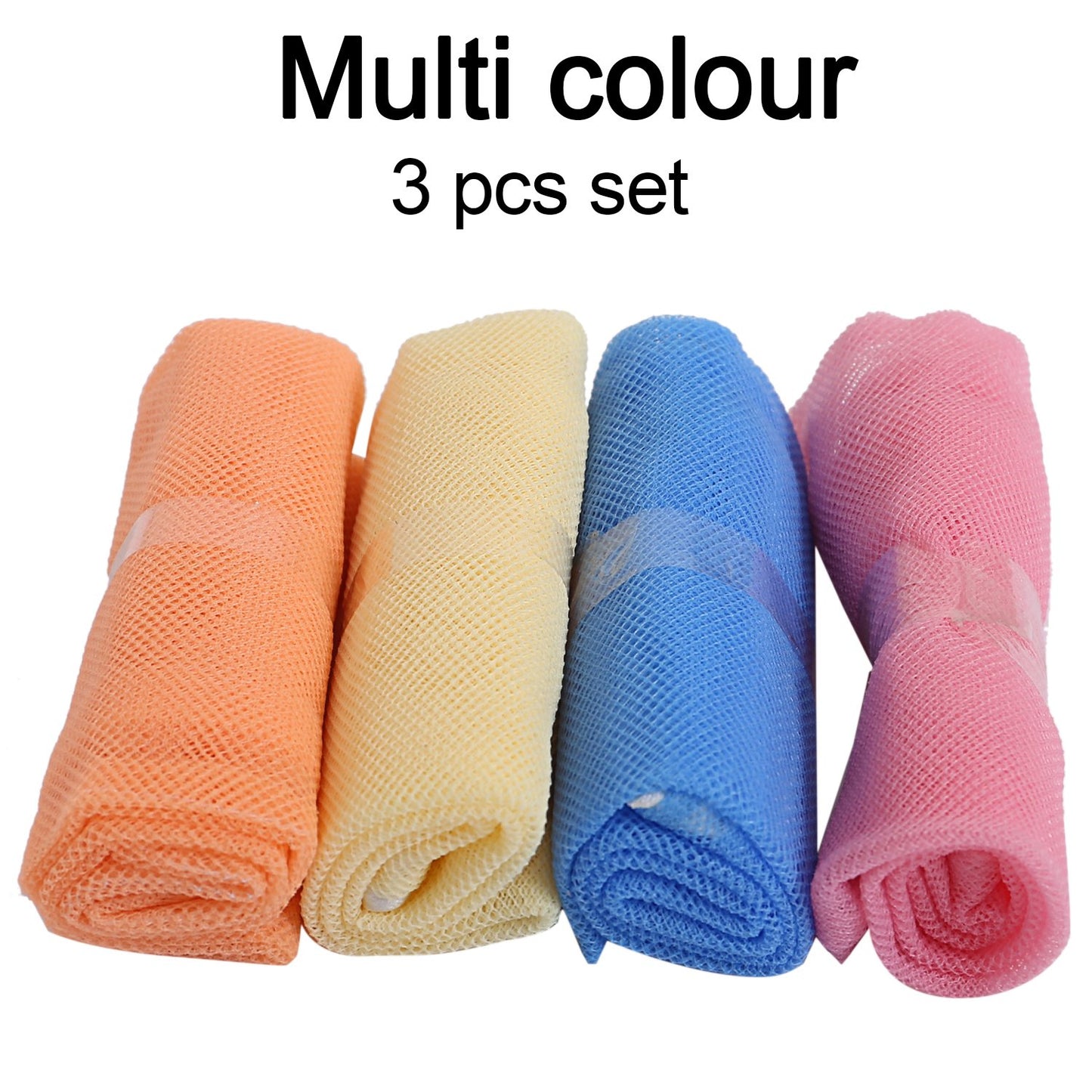 Fridge Bags For Fruits And Vegetables With Zip Net (Multicolour)