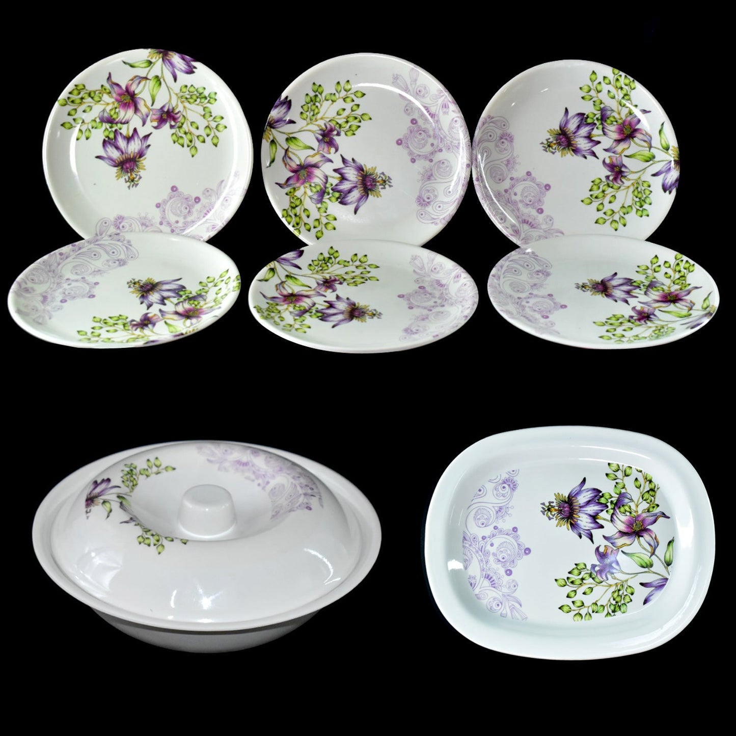 Premium Tableware 32 Pc For Serving Food Stuffs And Items.