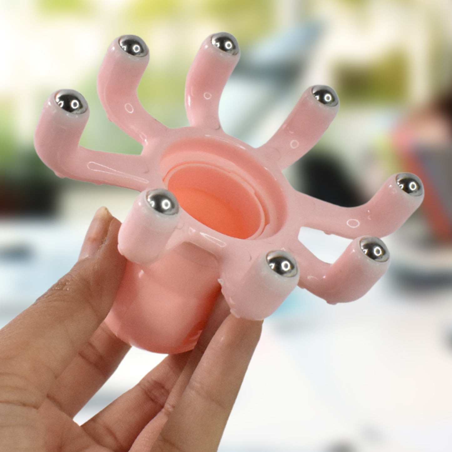 Scalprelax Octopus Massager Octopus Claw Head Massager Long Lasting Ergonomic For Adults For Abdomen