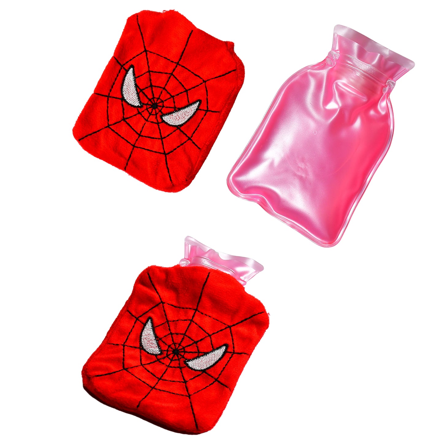 Spiderman Small Hot Water Bag With Cover For Pain Relief Neck Shoulder Pain And Hand Feet Warmer Menstrual Cramps.