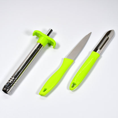 Ganesh 3Pc Lighter Cum Knife And Peeler.