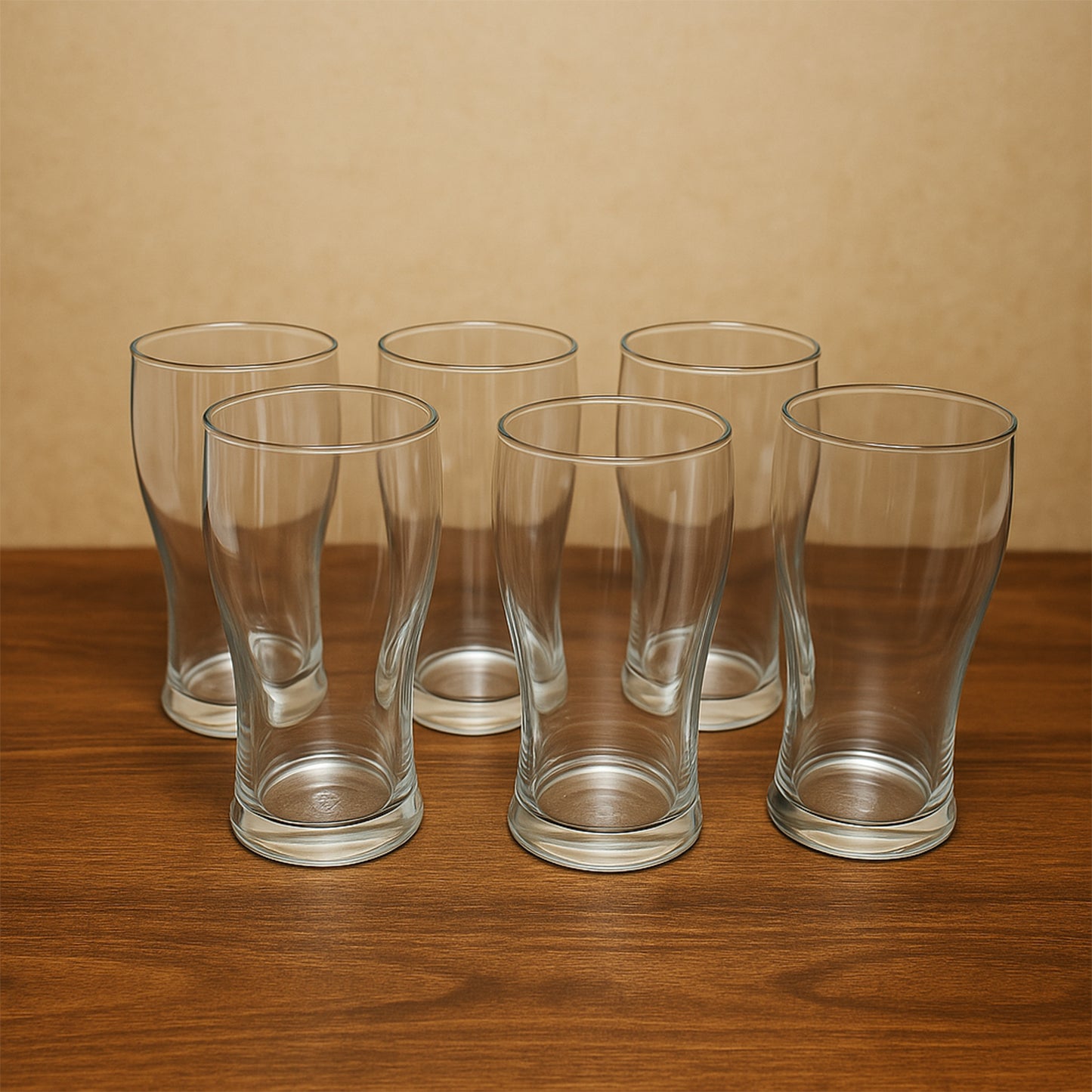 Apexvista Unbreakable Pitcher Glass Set  350 Ml (Approx)  6-Piece