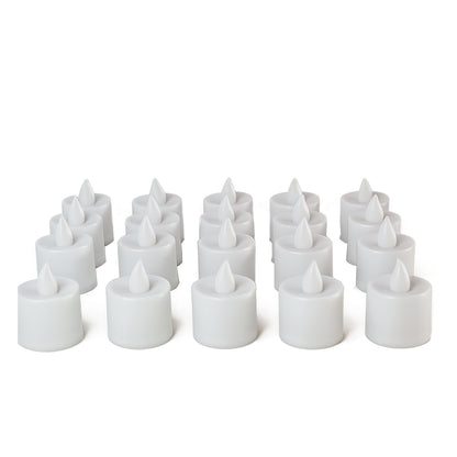 Blue Led Tea Light Candles (24 Pc)