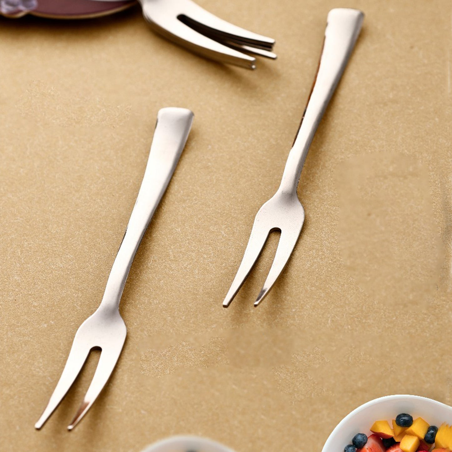 Apex6 In 1 Stainless Steel Fruit Fork (1 Set)