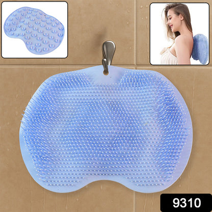 Silicone Bath Massage Cushion With Suction Cup Shower Foot Scubber Brush Foot Bath Mat Scrubber Anti-Slip Exfoliating Dead Skin Massage Pad Lazy Wash Feet Bathroom Mat