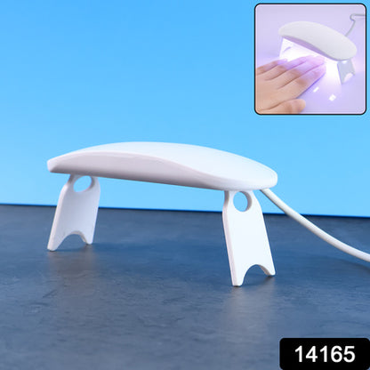 Miniportable Uv Led Nail Lamp For Gel Nail Polish Curing (1 Pc)