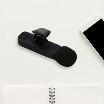 Intelligent Noise Cancelling Live Streaming Clip On Microphone For Type-C  For Iphone With Charging Mini Wireless Lapel Collar Microphone