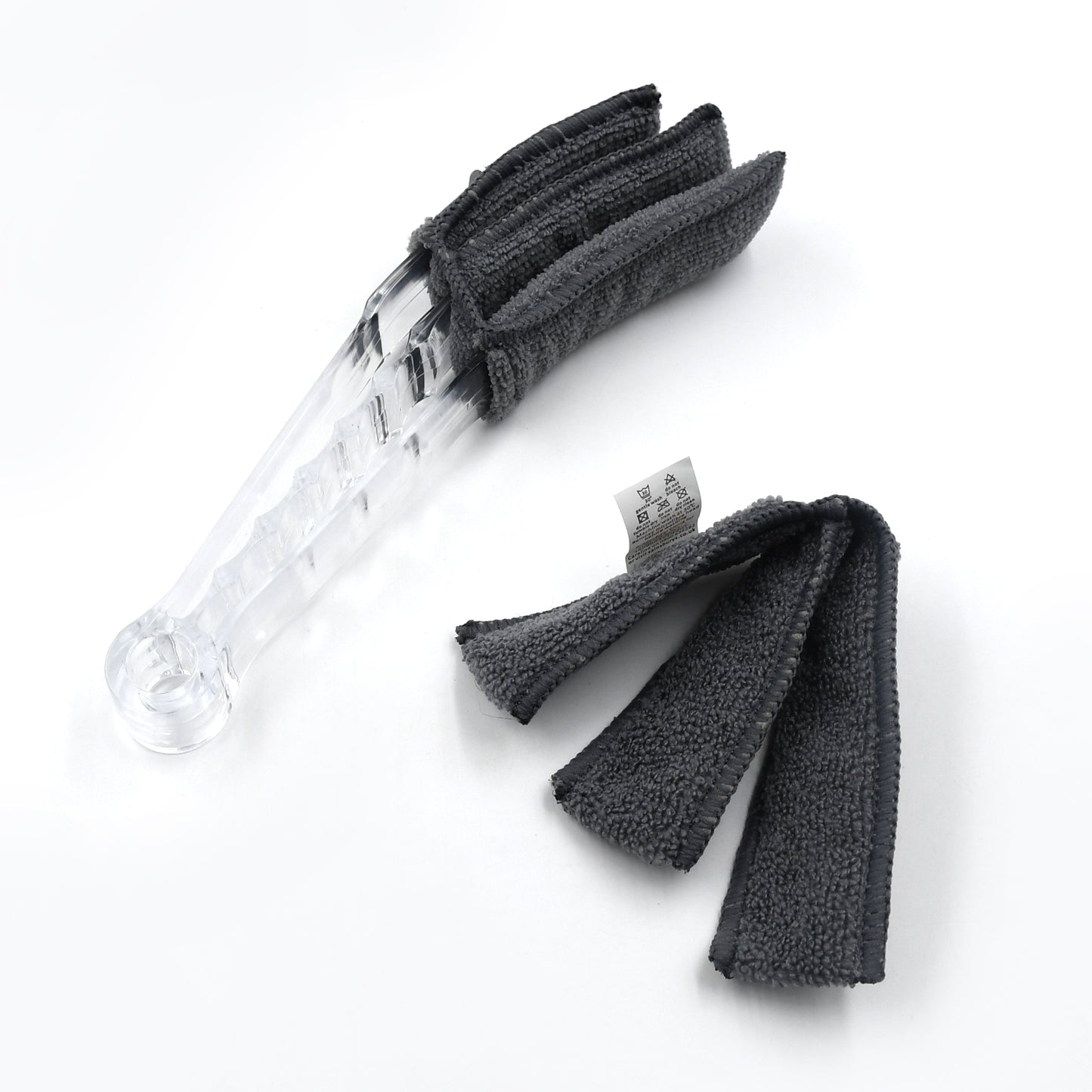 Window Blind Cleaner Duster Brush With Microfiber Sleeves - Blind Cleaner Tools For Window Shutters Blind Air Conditioner Jalousie Dust
